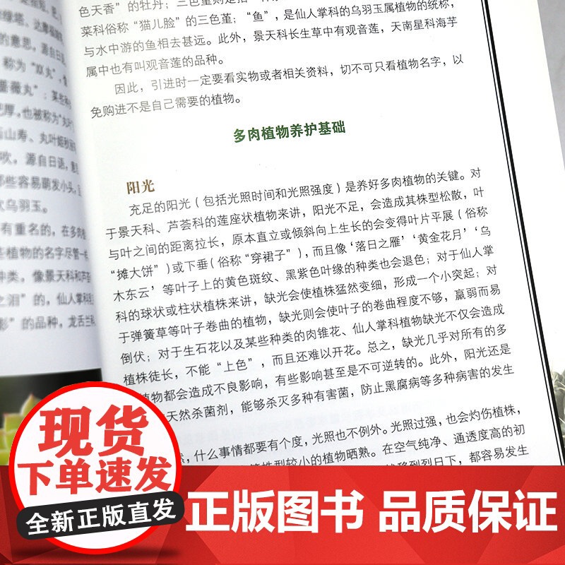 多肉植物图鉴(观赏·辨识·种植)常见多肉多浆植物园艺图集零基础养多肉这样养养护完全图鉴书籍高清大图