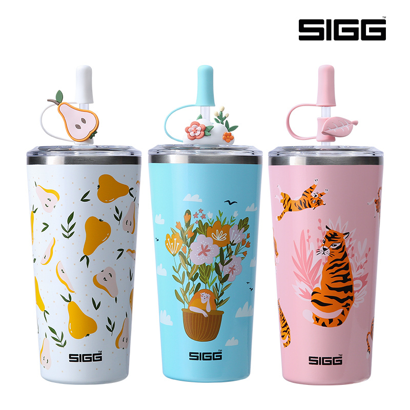SIGG316不锈钢绘彩双层杯500ML