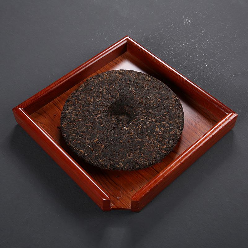 家柏饰(CORATED)花梨木普洱茶盒鸡翅木分盒实木存茶防尘盒收纳柜茶道配件抽屉高清大图