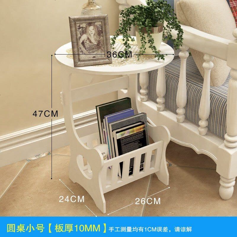 新品 小茶几迷你茶桌阳台小型简易可移动茶几桌茶几简约客厅小圆桌小户型阳台边几卧室床头柜简易创意方图片
