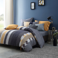 梦洁家纺 云朵绵印花四件套(被套+床单+枕套*2)