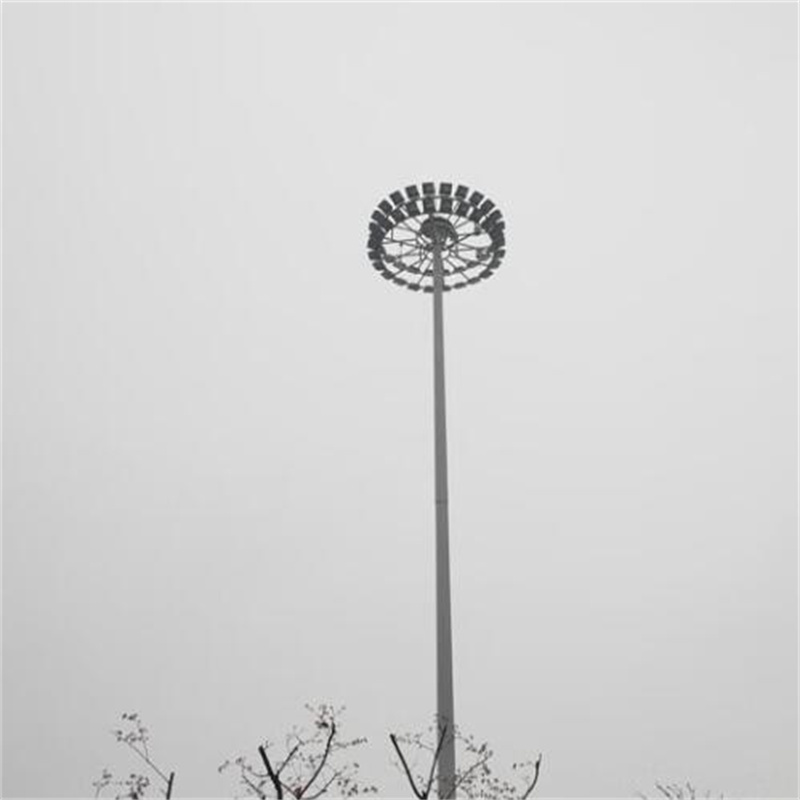 环杰led高杆灯球场照明灯12米四头圆盘200w4