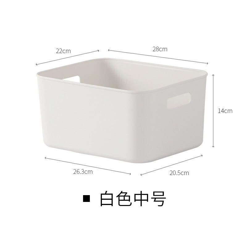 慧吉厨房收纳零食杂物收纳篮 中号(10个)图片