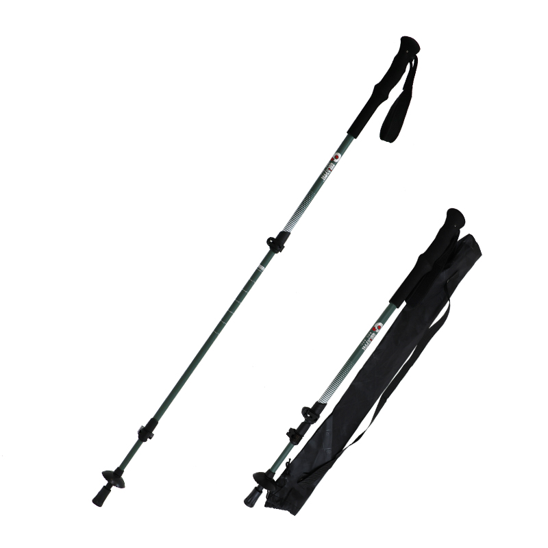 趣游帮 碳纤维超轻伸缩收纳登山杖(Q615)高清大图