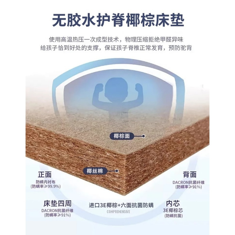 亿洛莱 床垫 1200*1900*100mm 张高清大图