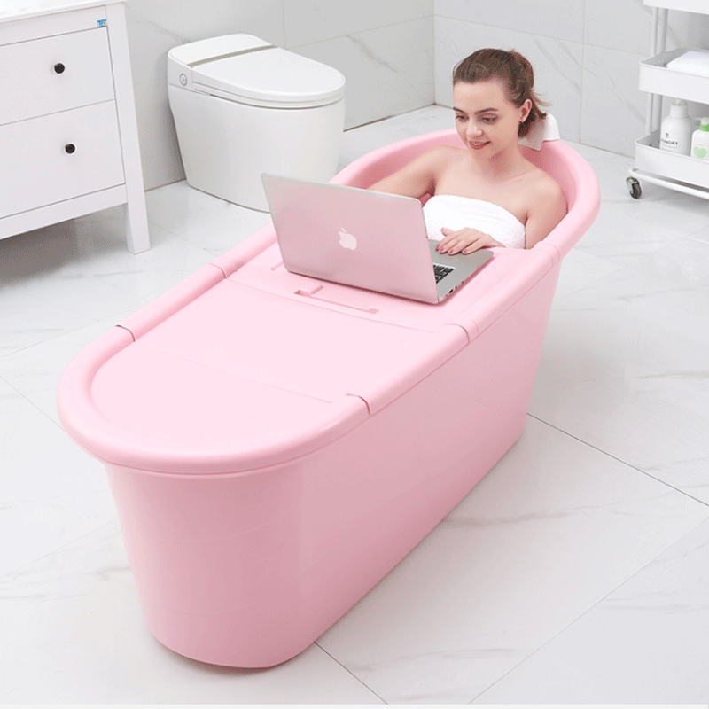 苏宁推荐 大人泡澡桶成人浴桶塑料浴缸大号洗澡桶加厚澡盆家用浴盆全身神器图片 高清实拍大图 苏宁易购