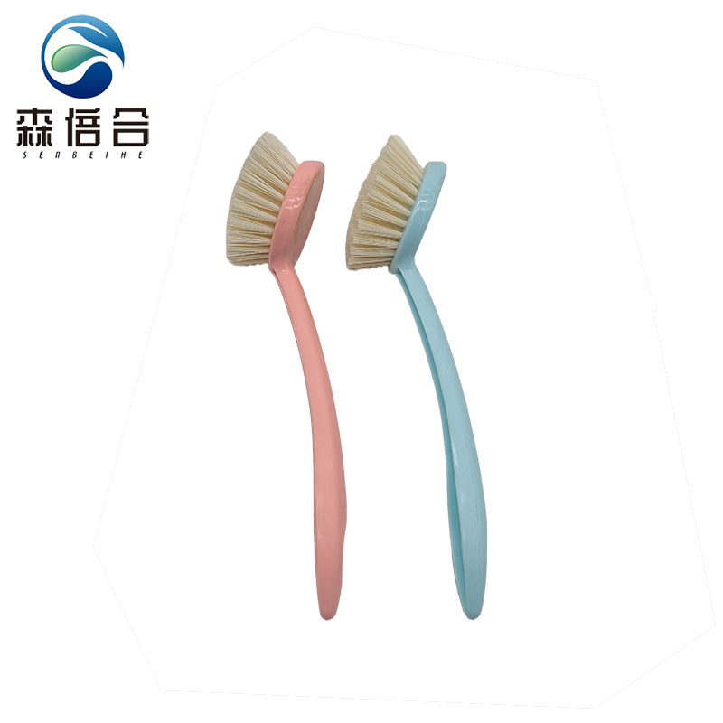 森倍合 塑料长柄锅刷洗锅刷 长22cm/把高清大图
