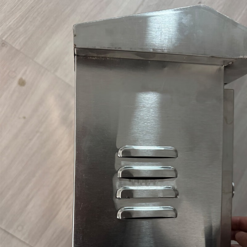 LISM-304不锈钢配电箱工程家用201室外户外防水箱监控设备箱抱箍充电桩 室外常规300*400*180三联把手锁高清大图