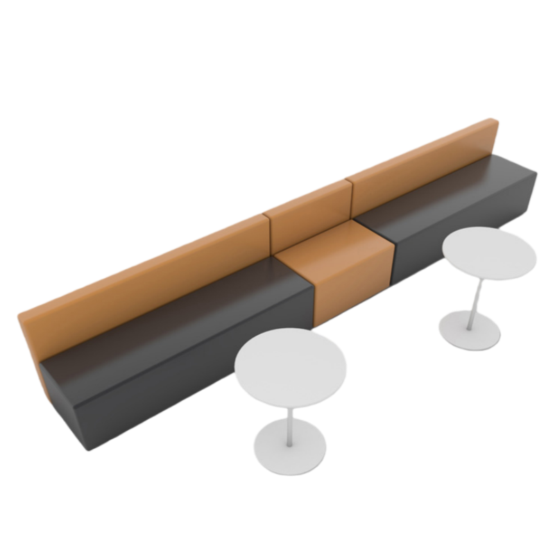 智叶舟组合沙发440*60*70cm+茶几*2套高清大图