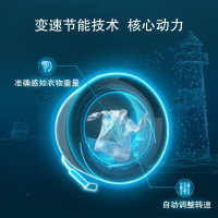 【苏宁旗舰】西门子(SIEMENS) WM12P2E09W 9公斤变频1200转正负洗 智能免熨烫 全自动滚筒洗衣机