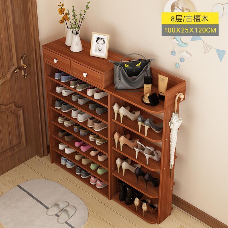 森美人多层经济型简易鞋架家用鞋柜收纳多功能宿舍防尘口小鞋架省空间高清大图