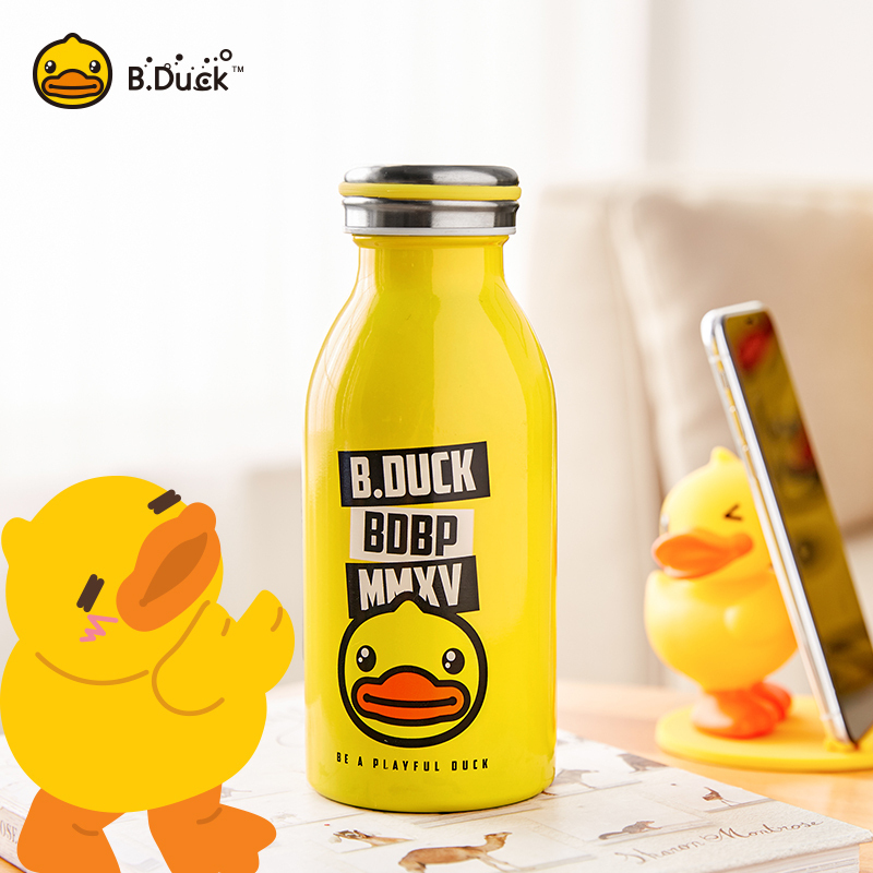 B.Duck 不锈钢保温瓶350ml基本黄色(线上)