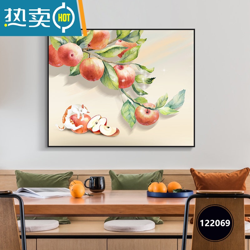 敬平暖居电表箱装饰画新中式配电箱遮挡画简约电闸开关挂画免打孔壁画装饰画高清大图