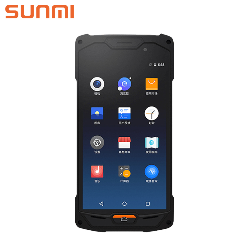 商米(SUNMI)T8900无线数据终端sunmiL2 移动点菜机 5.0英寸触摸屏安卓系统收款机