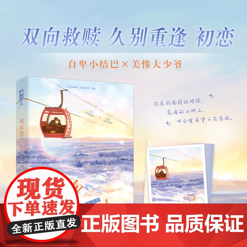 正版 何年致此生 珩一笑 青春文学校园初恋暗恋双向救赎久别重逢言情小说实体书籍高清大图