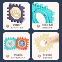 纽奇(Nukied)儿童滚珠轨道积木玩具百变拼装滑道拼插大颗粒益智玩具3-6岁男女孩 轨道滚珠积木160件套(配收纳箱)