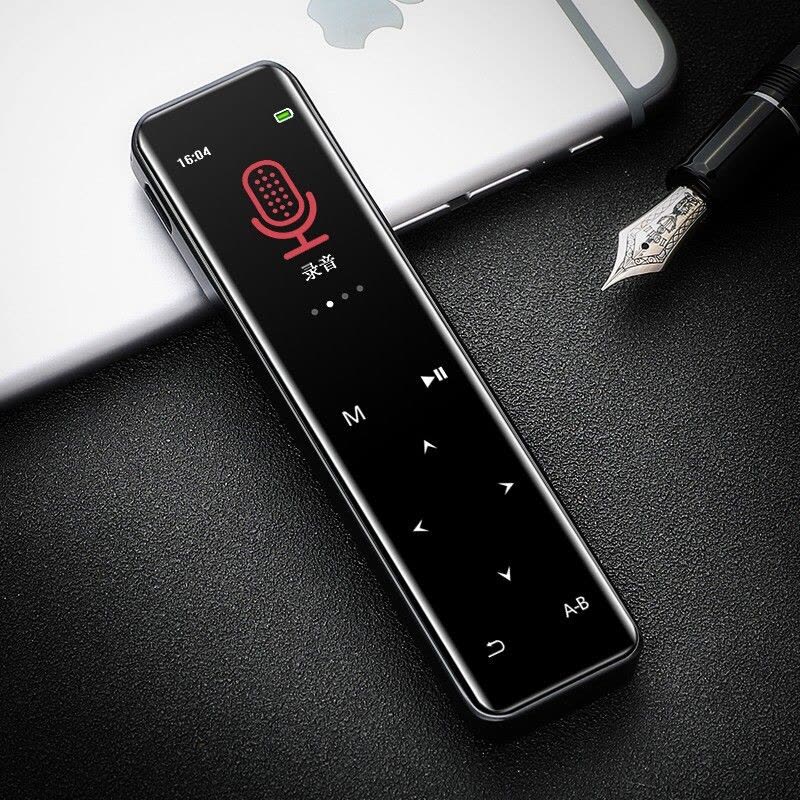 联想(Lenovo) B611 录音笔微型触摸双曲面彩屏 高清智能降噪学习会议 32G图片