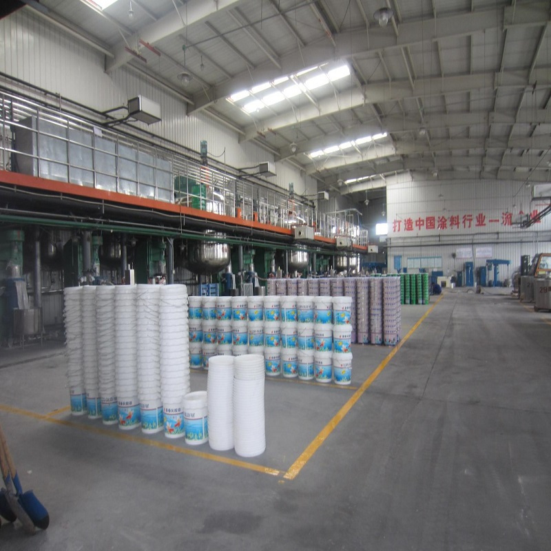金鱼 生态抗菌白色乳胶漆 标价是每kg价格高清大图