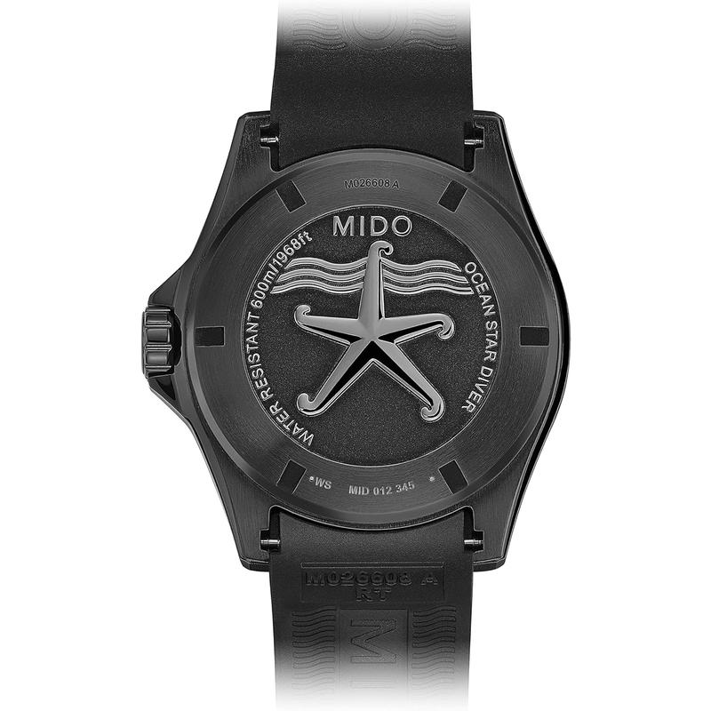 Mido美度黑色简约休闲风自动机械手表男款美国代购M0266083705100高清大图