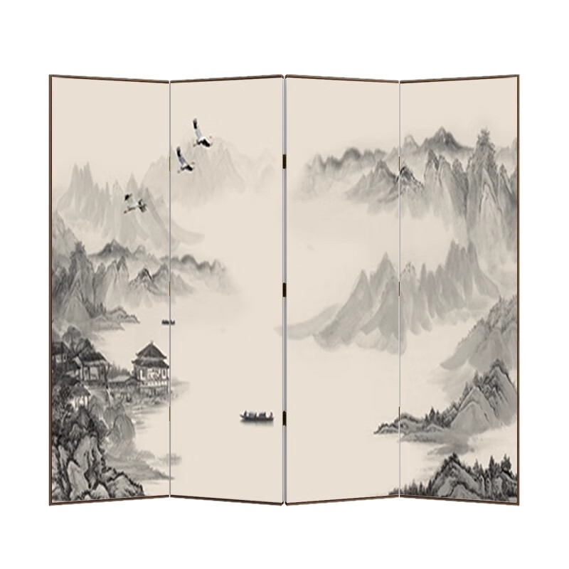 豫众诺 木制山水隔断 1200*2400mm 组