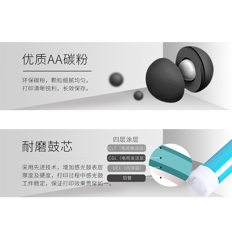 ZP/中普佳能CRG335BK硒鼓 绿包高清大图