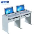 铭思达 翻转电脑桌双人位张