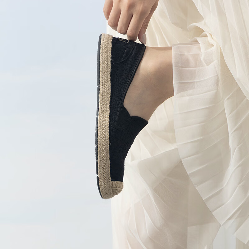 斯凯奇(Skechers)女鞋 新款运动鞋轻便舒适透气懒人鞋时尚潮流一脚穿休闲鞋113025-BLK ZP高清大图