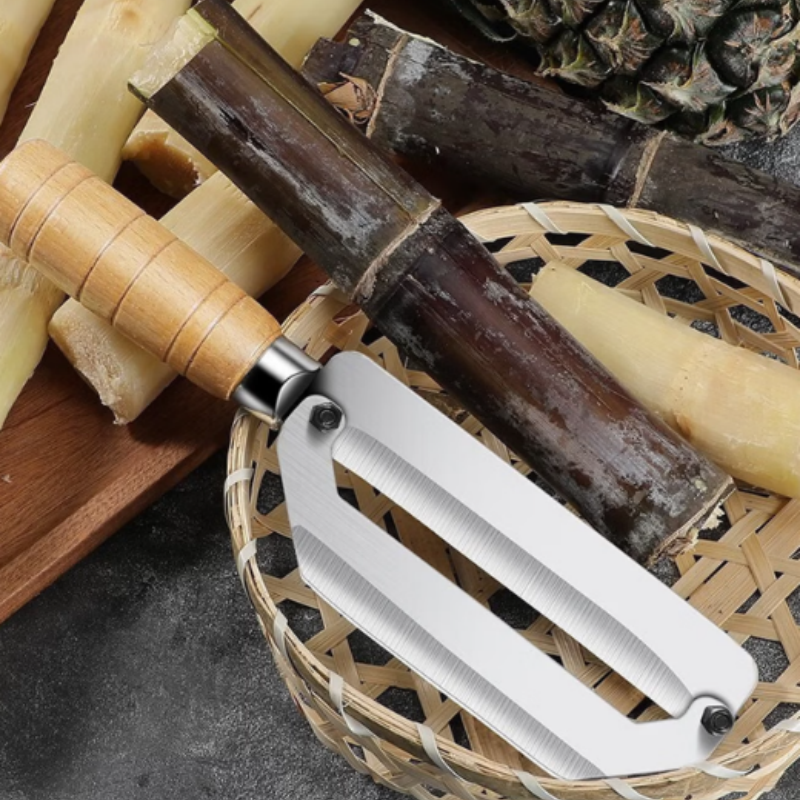 派莱斯(PLYS)刀尖角度≥60度,刃长150(含)-220mm 传统木柄甘蔗刀高清大图