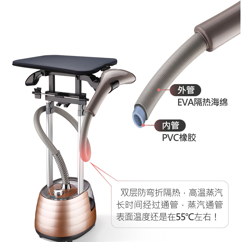 韩国现代手持挂烫机家用双杆小型蒸汽熨斗挂式熨烫机烫衣服挂烫机