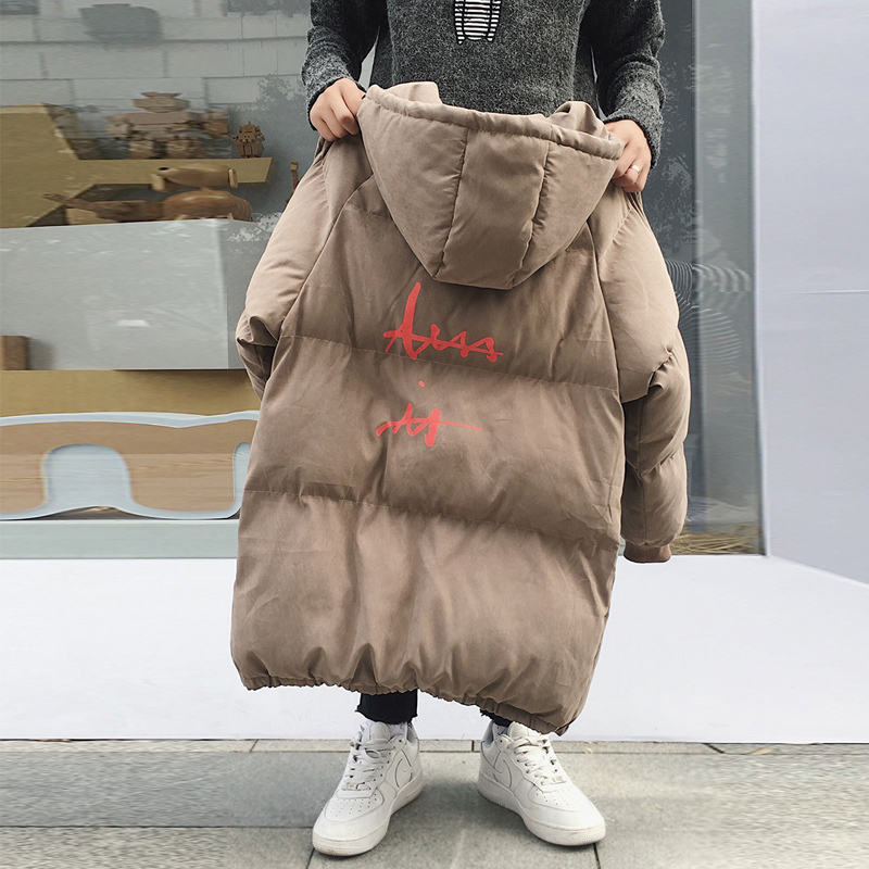 冬季棉服男韩版潮流学生港风中长款面包服冬天外套棉袄子冬装