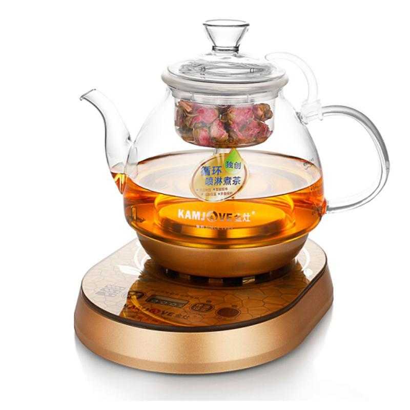 金灶(KAMJOVE)A-55 全自动电水壶煮茶器 黑茶煮茶壶养生壶 玻璃蒸汽烧茶壶电茶壶