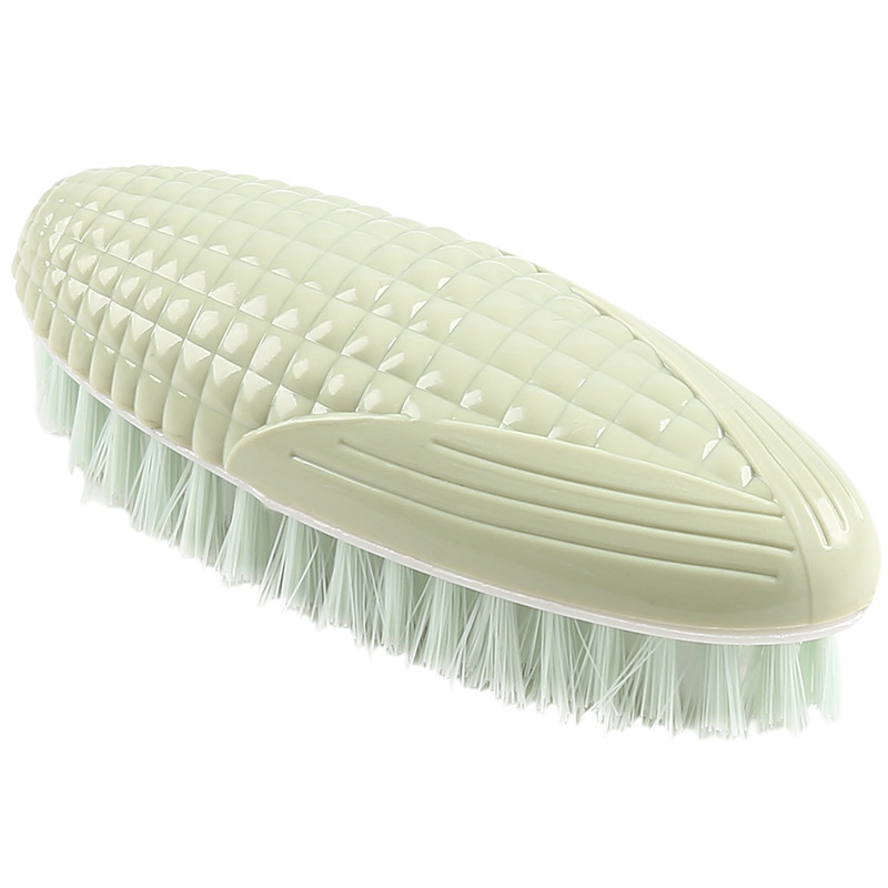 家用软毛洗衣刷子多功能创意玉米塑料家务清洁刷洗鞋刷板刷衣服