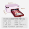 富士(FUJIFILM)PSC2D 二代小俏印白色+2盒耗材 手机无线照片打印机照片冲印机(内置电池版)送女友送闺蜜生日纪念日礼物