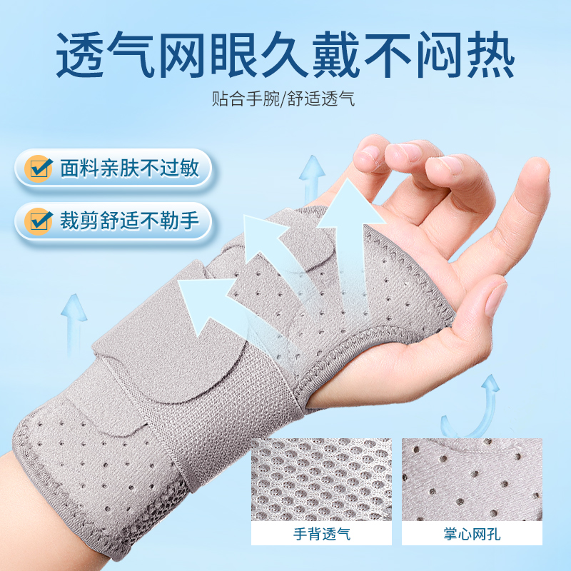 医用护腕手腕骨折康复扭伤支撑夹板腱鞘炎护具劳损腕关节固定支具高清大图