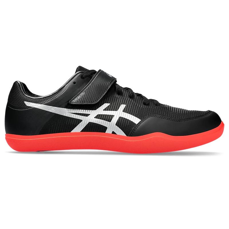亚瑟士(ASICS)女子专业投掷训练鞋高回弹防滑旋转鞋室内综合健身 Black/Pure_Silver 45