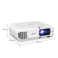爱普生(EPSON)CH-TW650 家用投影仪 1080P无线WIFI高清办公投影机(3100流明 1920×1080分辨率 双HDIM接口)家庭影院