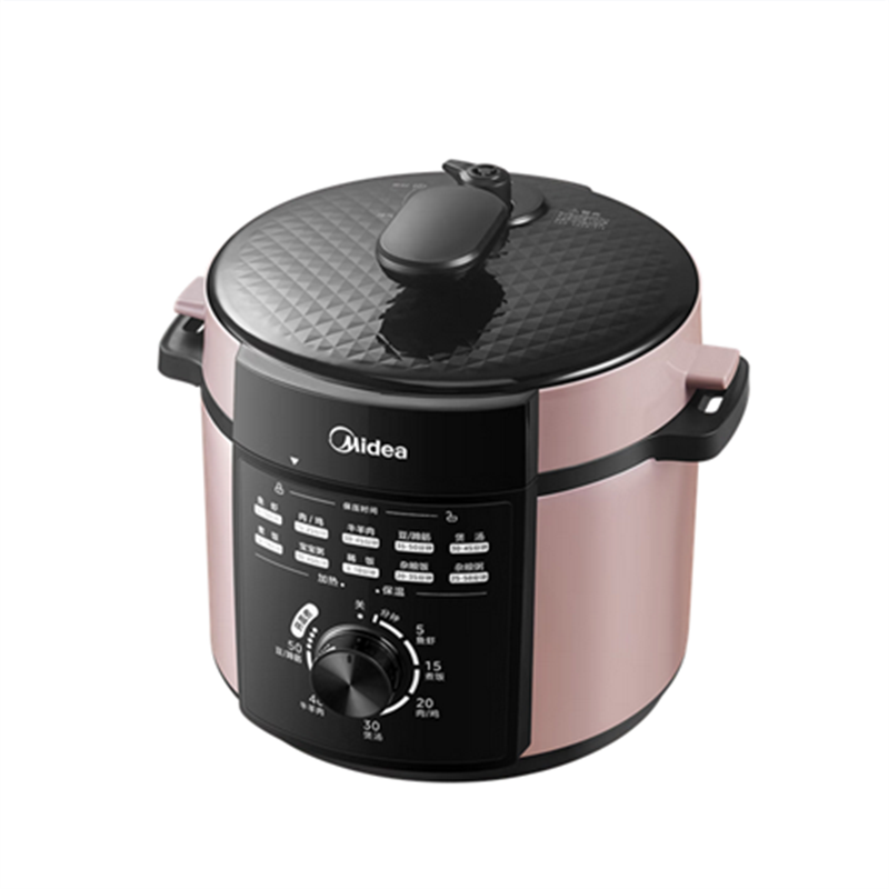 美的(Midea)电压力锅 5L 一锅双胆 1000W MY-E501 [商超同款] D高清大图