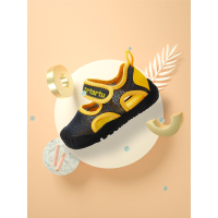 卡特兔2021新款儿童凉鞋女宝宝网鞋透气小童软底不掉学步机能鞋