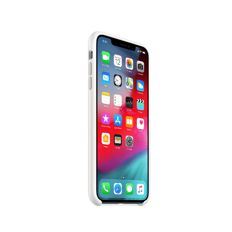 苹果Apple iPhone xs max 原装硅胶手机壳 白色