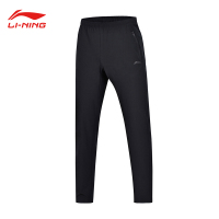 [自营]李宁(LI-NING) 男裤18春季训练系列男子平口运动长裤AYKN007-1