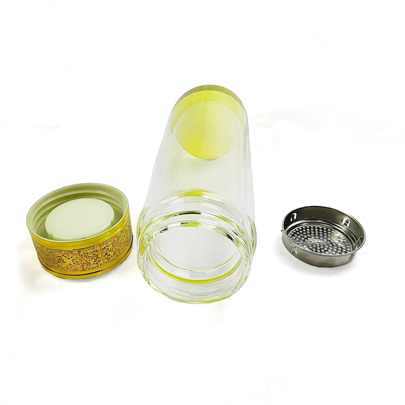 和居态 吉祥如意防滑底玻璃杯 500ml 个高清大图