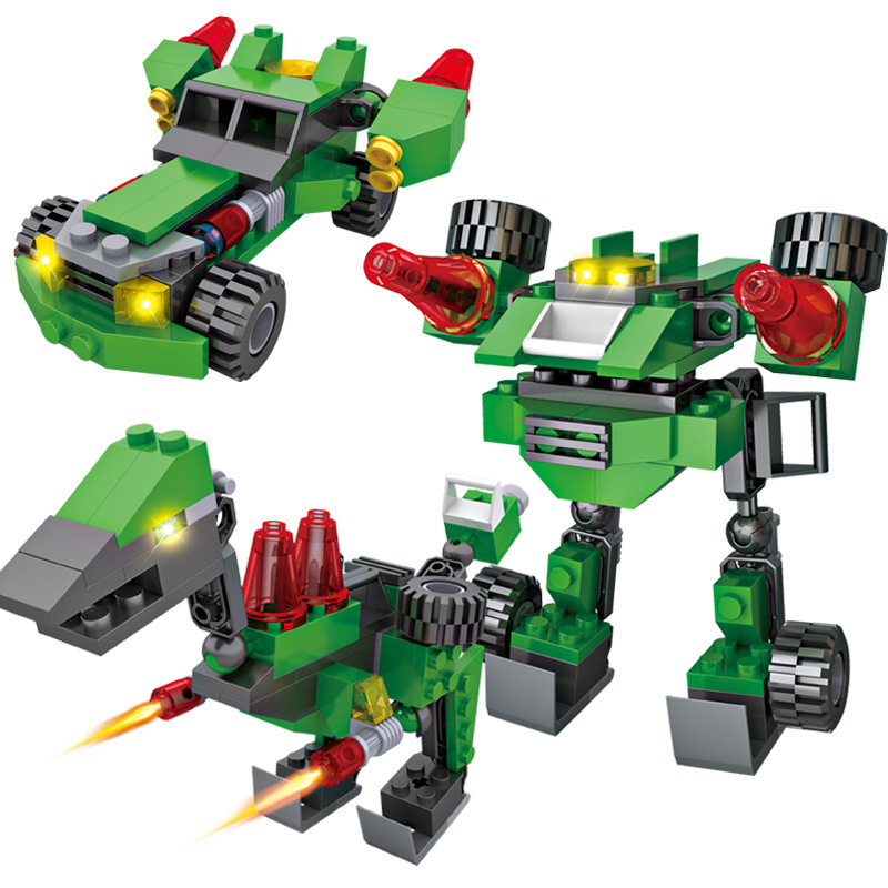 cogo积高积木儿童玩具立体拼插塑料拼装组装军事