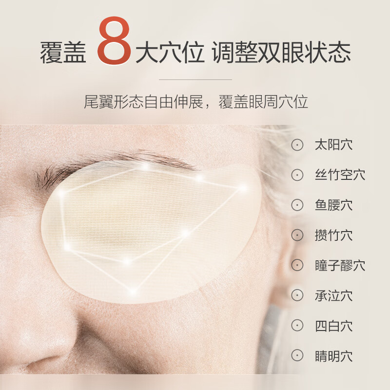 珍视明护眼贴(白檀琥珀)高清大图