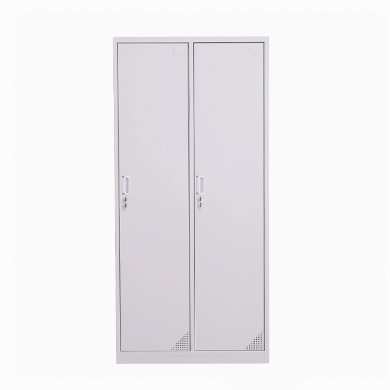 鑫金虎两门衣柜职工换衣柜挂衣储物柜Y1 850*420*1800mm高清大图