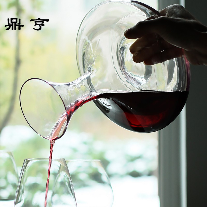 鼎亨水晶玻璃快速红酒醒套装家用葡萄酒具分酒器壶酒器