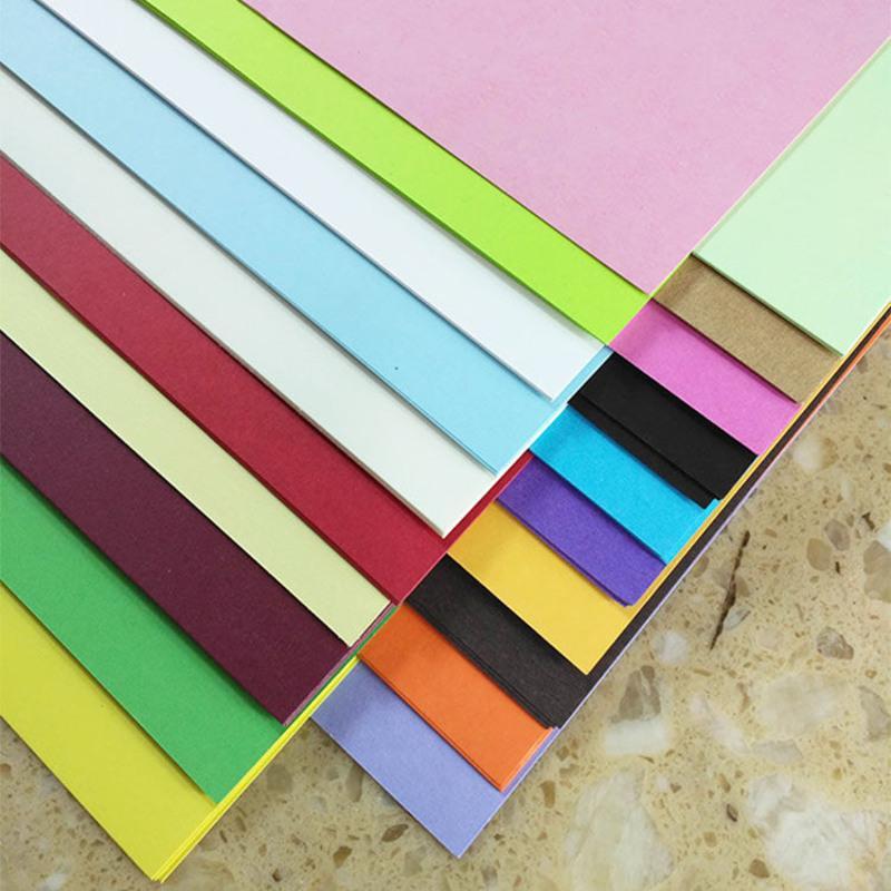 230克a4彩色卡纸a3厚贺卡黑白卡纸绘画封面纸硬卡纸手工纸diy相册230