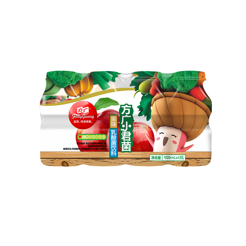 方广 孕婴童果汁 小君菌果味乳酸菌饮料 原味 100ml/单瓶装