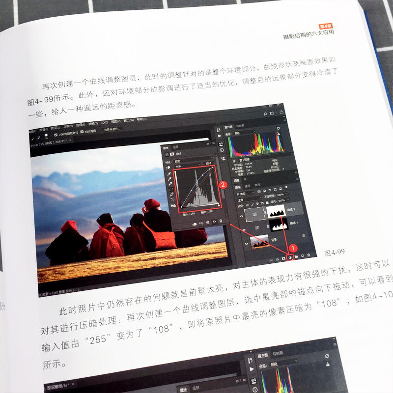[正版]Photoshop 摄影后期技法书籍 附视频教程 人像风光纪实静物建筑 摄影书籍 摄影后期教程 PS后期处理书高清大图