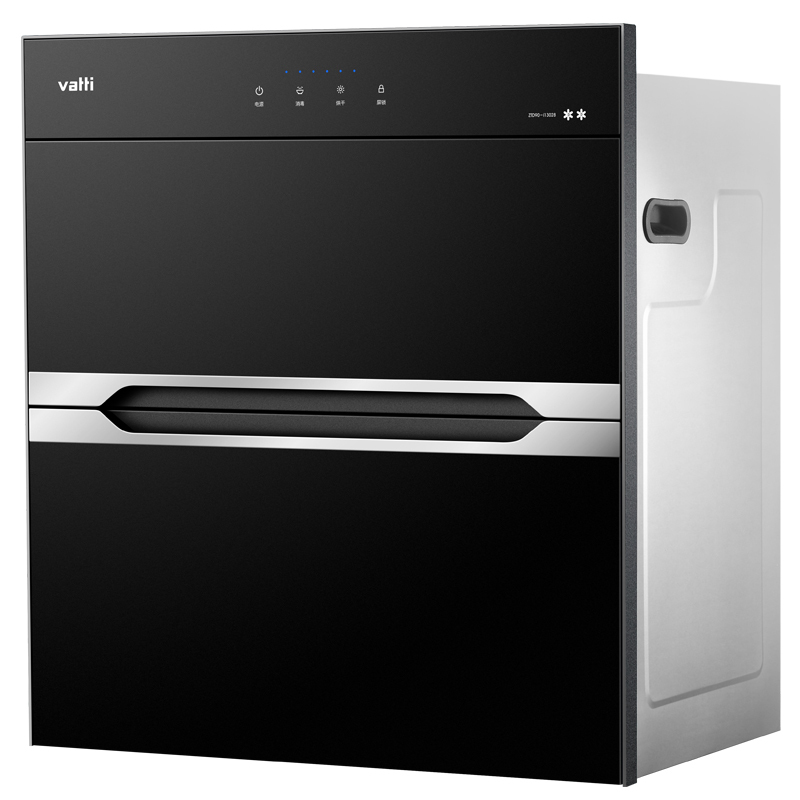 vatti华帝触控高温紫外线家用嵌入式消毒柜碗柜90升触控高温紫外线