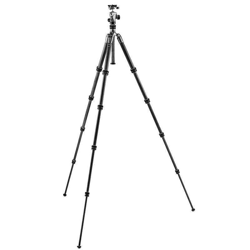 捷信(GITZO) GK1555T-82TQD 新旅行者1号5节碳纤维球型云台套装(GH1382TQD)